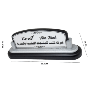 لييندا - ستاند الاسم/نيم تاج فضي