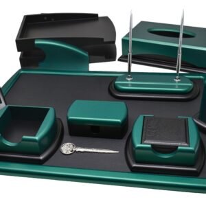 لييندا - طقم مكتب 12 قطعة (زيتي)