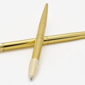 لييندا - قلمين معدن بني