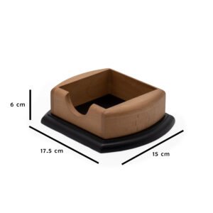 لييندا - منظم الأوراق الصغيرة خشبي 