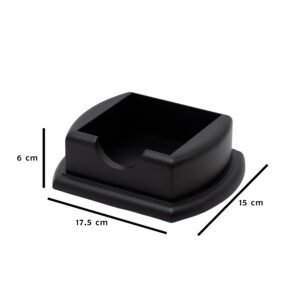 لييندا - منظم الأوراق الصغيرة اسود 