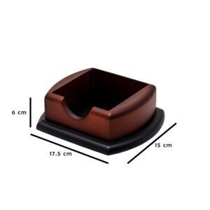 لييندا - منظم الأوراق الصغيرة بني