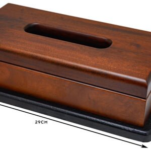 ليلك - حافظة مناديل بني